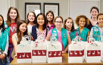 Girl Scouts group photo